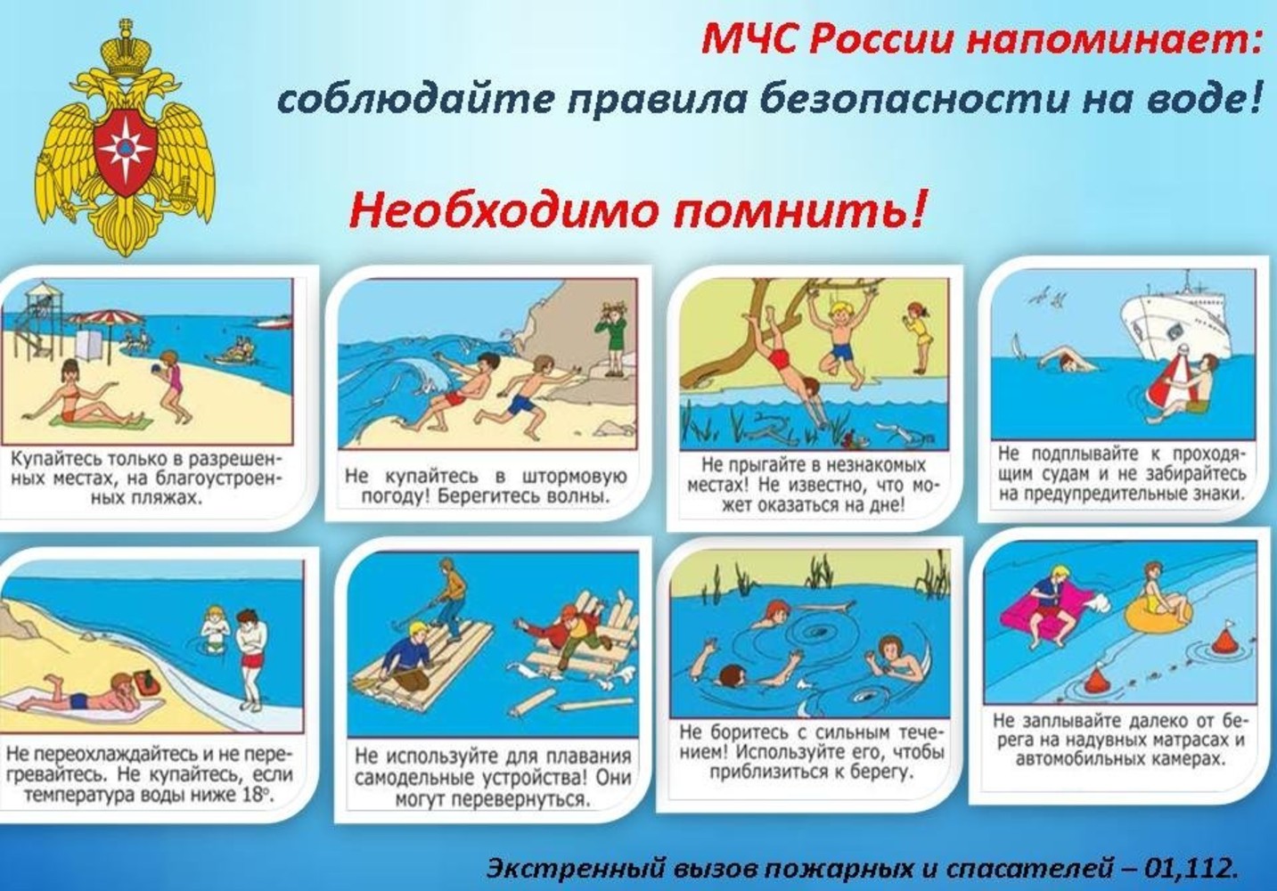 Безопасность на водных объектах.