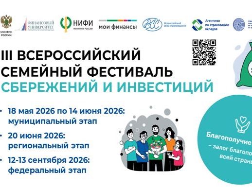муниципальный этап III Всероссийского семейного фестиваля сбережений и инвестиций.